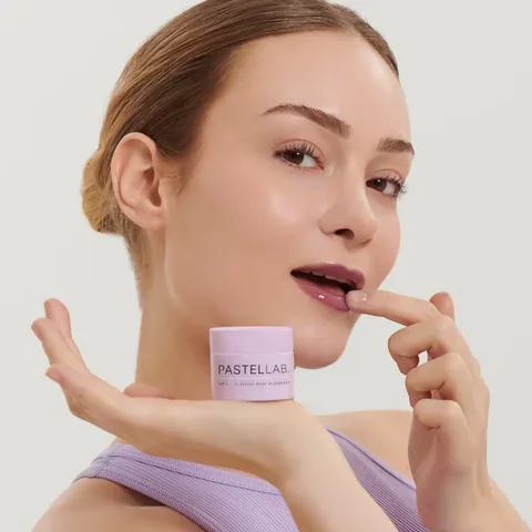Pastellab. Lip Sleeping Mask Lip Care Mask Blueberry