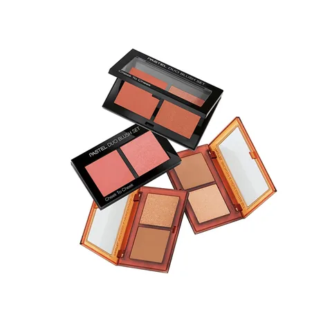 Pastel Profashion Duo Blush Set - Cheek to Cheek Hot Pink