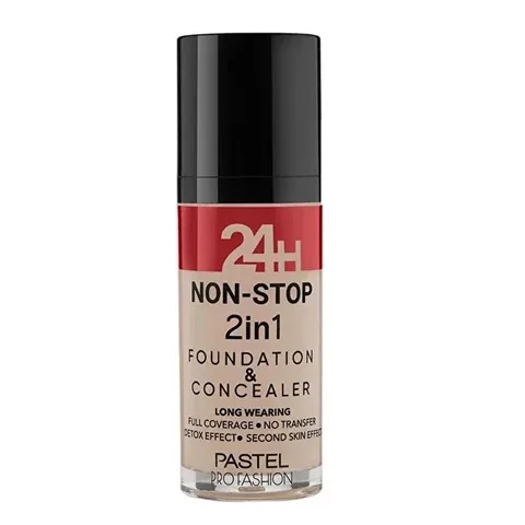 Pastel Profashion 2-in-1 Foundation & Concealer, 24H Haltbarkeit