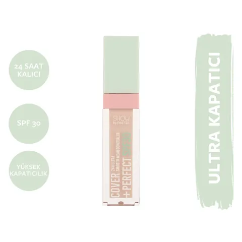 Show By Pastel Cover+perfect Concealer Spf30 ultra Concealer 301 fair