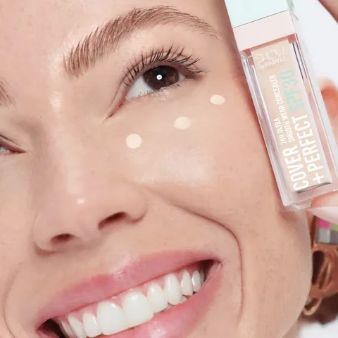 Show By Pastel Cover+perfect Concealer Spf30 ultra Concealer 302 light Rose