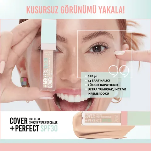 Show By Pastel Cover+perfect Concealer Spf30 ultra Concealer 302 light Rose