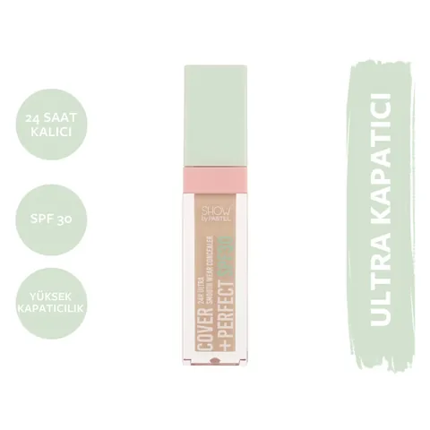 Show By Pastel Cover+perfect Concealer Spf30 ultra Concealer 305 sand