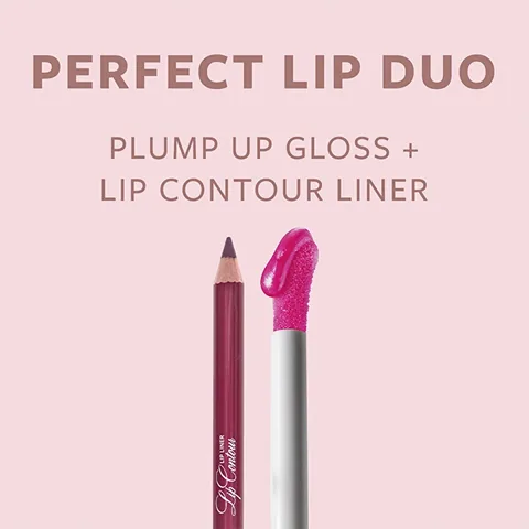 Pastel Perfect Lip Duo Plump Up Gloss 207 + Lip Contour Liner 52