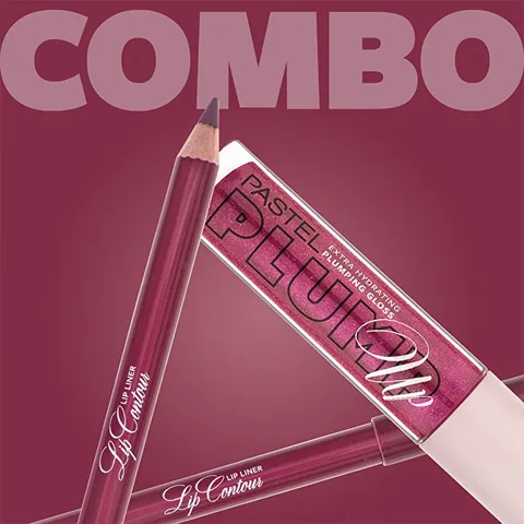 Pastel Perfect Lip Duo Plump Up Gloss 207 + Lip Contour Liner 52