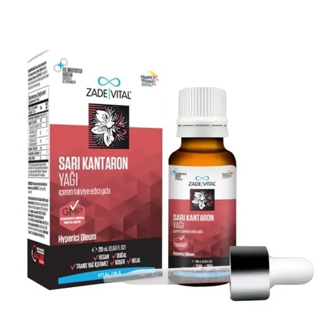 Zade Vital St. John's Wort Oil Food Supplement 20 ml