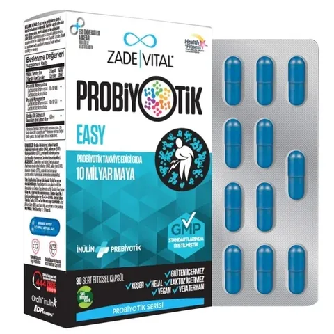 Zade Vital Probiotika Easy 15 Kräuterkapseln