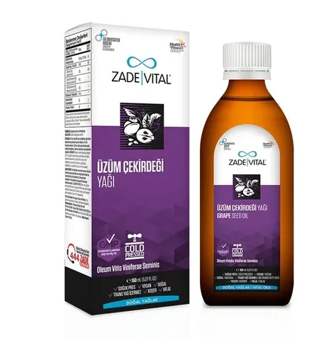 Traubenkernöl 150ml von Zade Vital - Antioxidative Unterstützung für das Herz