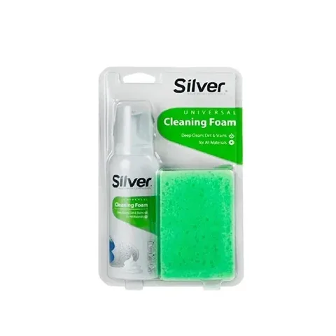 Silberne Schuhreinigungs-Schaum 125ml