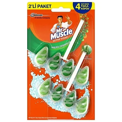 Блоки для унитаза Mr. Muscle Active Clean - 2 шт.