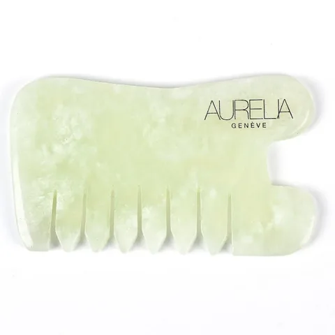 Aurelia Geneve حجر تدليك غوا شا من أوريليا جينيف للعناية بالوجه