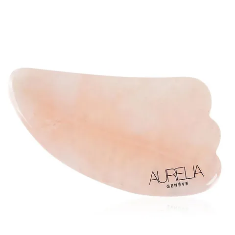 Инструмент для ухода за кожей Гуаша из розового кварца от Aurelia Geneve