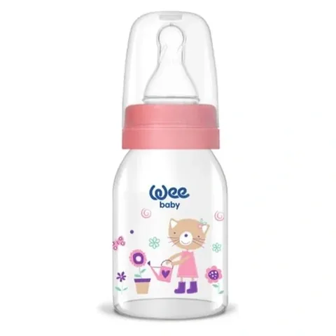 Wee Baby زجاجة وي بيبي الكلاسيكية الزجاجية للأطفال ١٢٥ مل | ٠-٦ أشهر