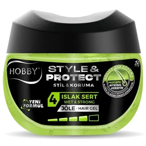 Гель для укладки Hobby Style & Protect Wet Hard 400 мл