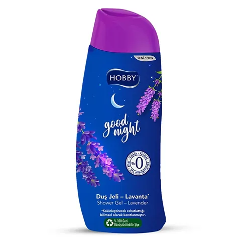 Hobby جل الاستحمام هوبي جود نايت باللافندر 450 مل