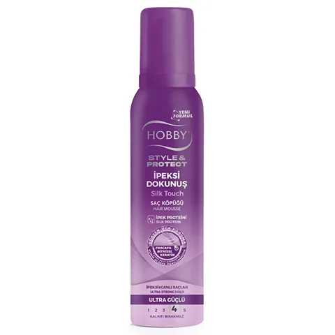 Мусс для волос Hobby Style & Protect Silky Touch 150 мл