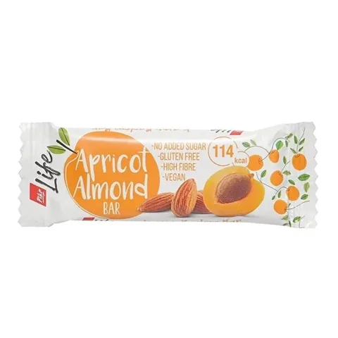 Pike Life Vegane Aprikosen-Mandel-Riegel - 30g