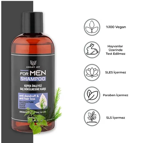 Ashley Joy Hair Loss Prevention Shampoo for Men - 400ml
