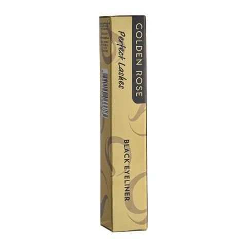 Golden Rose Perfect Lashes Black Eyeliner - Quick-Dry, Long-Lasting