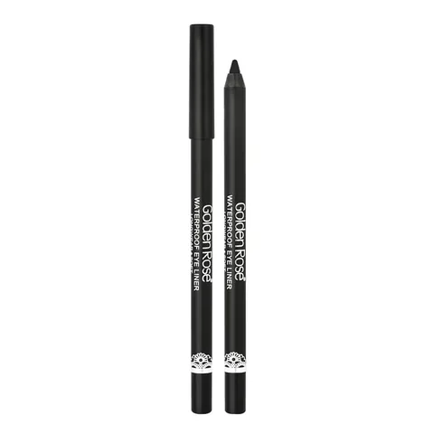 Golden Rose Waterproof Eyeliner Eye Pencil Ultra Black Longwear & Soft