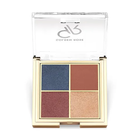 Golden Rose Quattro Lidschattenpalette 03 Blue Charm
