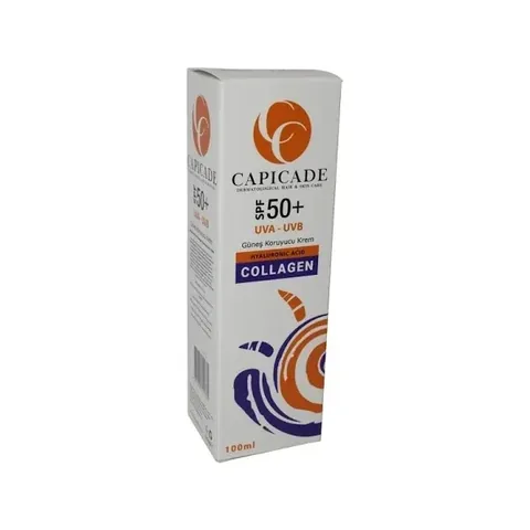 Крем для загара с коллагеном SPF 50+ 100 мл от Capicade