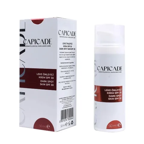 Capicade Fleckenresistente Creme SPF 30 - 50 ml