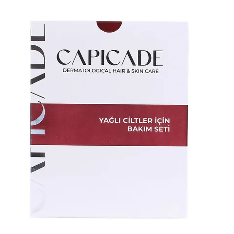 Capicade Pflege Set für fettige Haut: Gelreiniger & Creme für unregelmäßige Haut