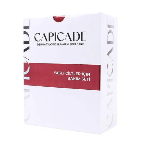 Capicade Pflege Set für fettige Haut: Gelreiniger &amp; Creme für unregelmäßige Haut