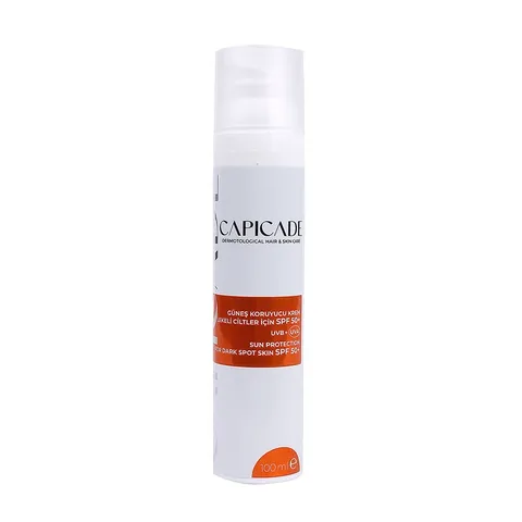 Capicade SPF50+ Sun Protection Cream For Pigmented Skin 100 ml