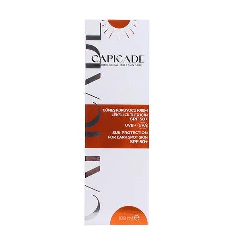 Крем для загара Capicade SPF 50+ для чувствительной кожи 100 мл