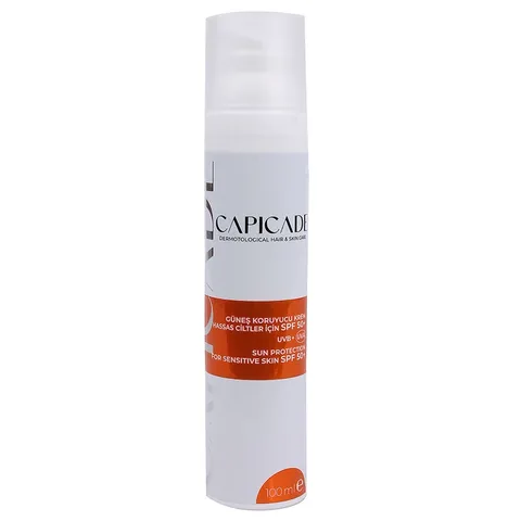 Capicade SPF 50+ Sunscreen Cream For Sensitive Skin 100 ml