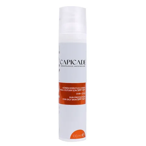 Крем для загара Capicade SPF 50+ 100 мл для неровной и жирной кожи