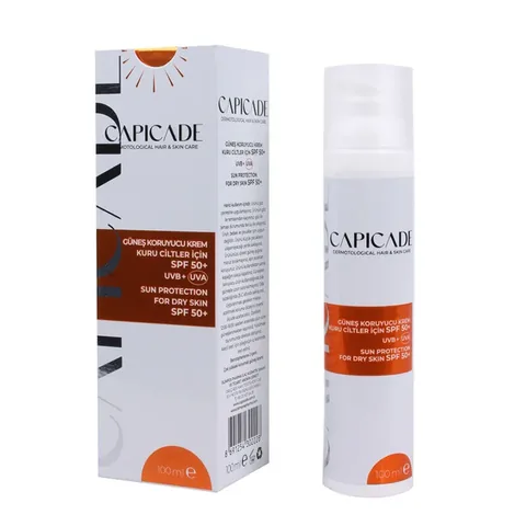 Крем для загара Capicade SPF 50+ для сухой кожи 100 мл