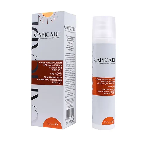 Capicade Sunscreen Cream Spf50+ 100 ml