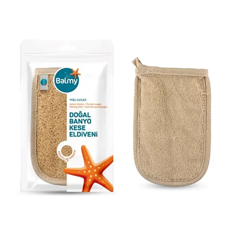 Balmy Pumpkin Bath Mitt