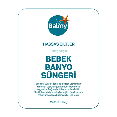 Balmy Baby Bath Sponge