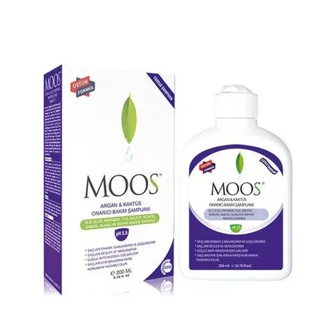 Moos Argan- und Kaktus-Reparatur-Shampoo 200ml