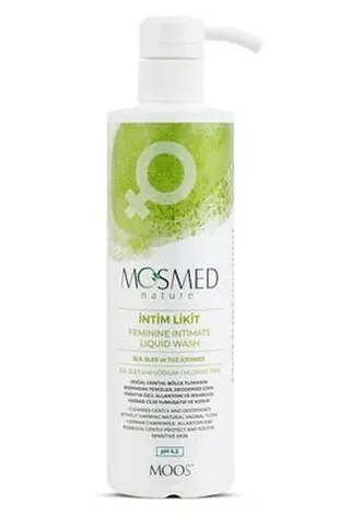 Moos Intim Flüssigkeit 400ml - Sanfter täglicher Intimreiniger