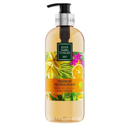 Eyüp Sabri Tuncer Natural Olive Oil Liquid Soap 500 ml - Bodrum Tangerine