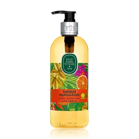 Eyüp Sabri Tuncer Natural Olive Oil Liquid Soap 500 ml - Bodrum Tangerine