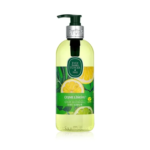 Eyüp Sabri Tuncer Çeşme Lemon Natural Olive Oil Liquid Soap 500 ml