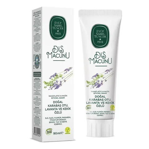 Eyüp Sabri Tuncer Natural Black Pepper - Lavender And Thyme Extract Toothpaste 90 ml