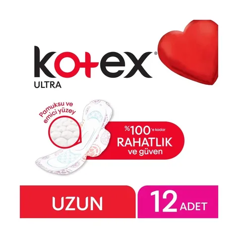 Kotex Pad Ultra Double Long 12-pack