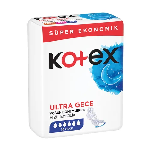 Kotex Ultra Night Sanitary Pad Night 16-pcs Super Economical