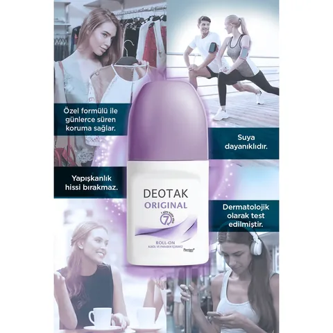 Deotak Deodorant Roll-On Original 35 ml