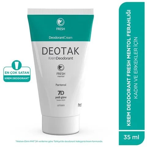 Deotak Deodorant Cream Menthol 35 ml