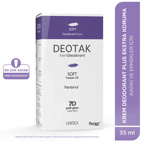 Крем-дезодорант Deotak для чувствительной кожи 35 мл