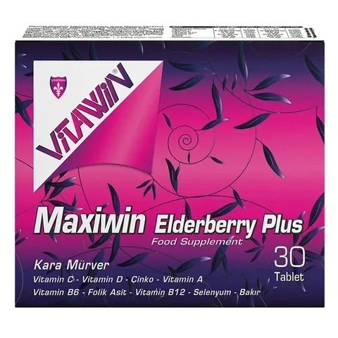 Витавин Максивин С Elderberry Плюс Пищевая добавка 30 таблеток