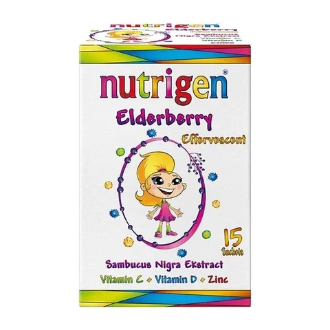 Пищевая добавка Nutrigen с бузиной 15 шипучих таблеток